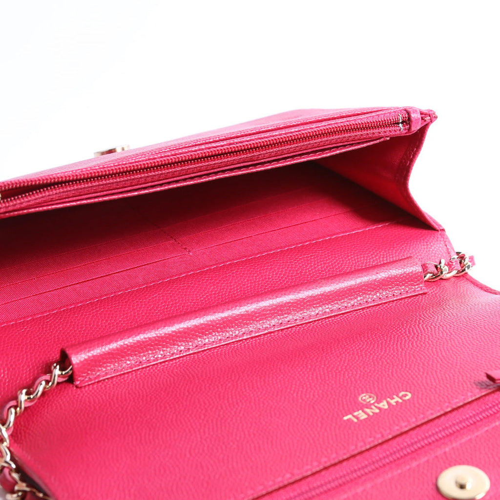 Chanel WOC Boy Caviar Pink