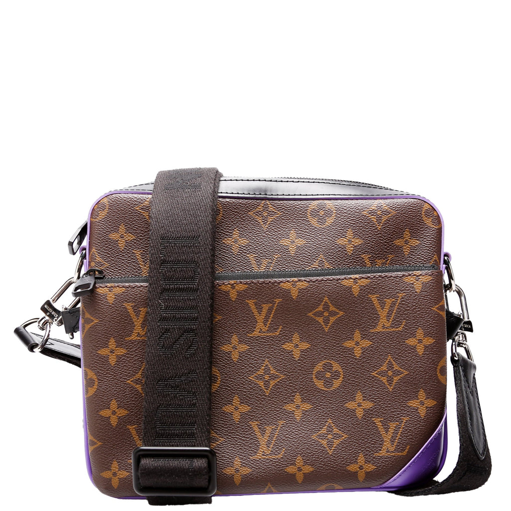 Louis Vuitton Trio Messenger Macassar Monogram Black/Purple