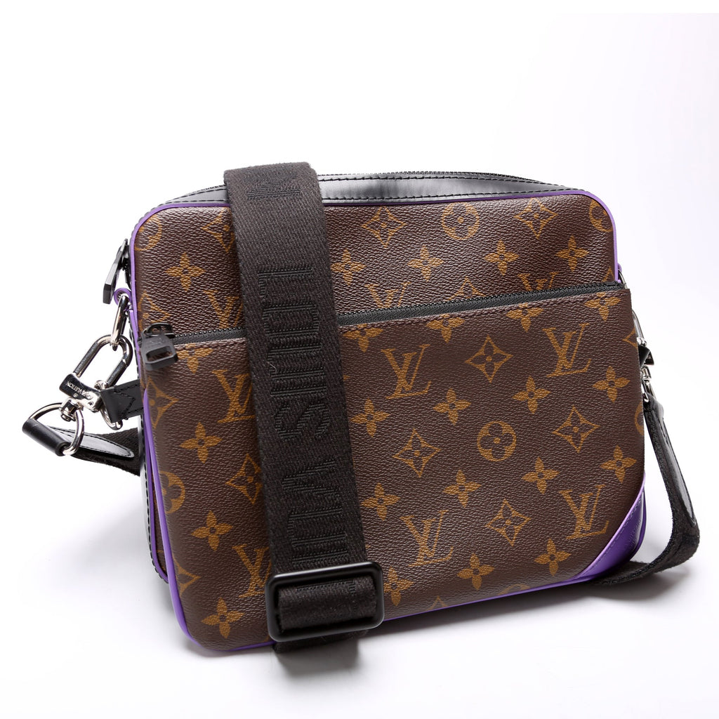 Louis Vuitton Trio Messenger Macassar Monogram Black/Purple