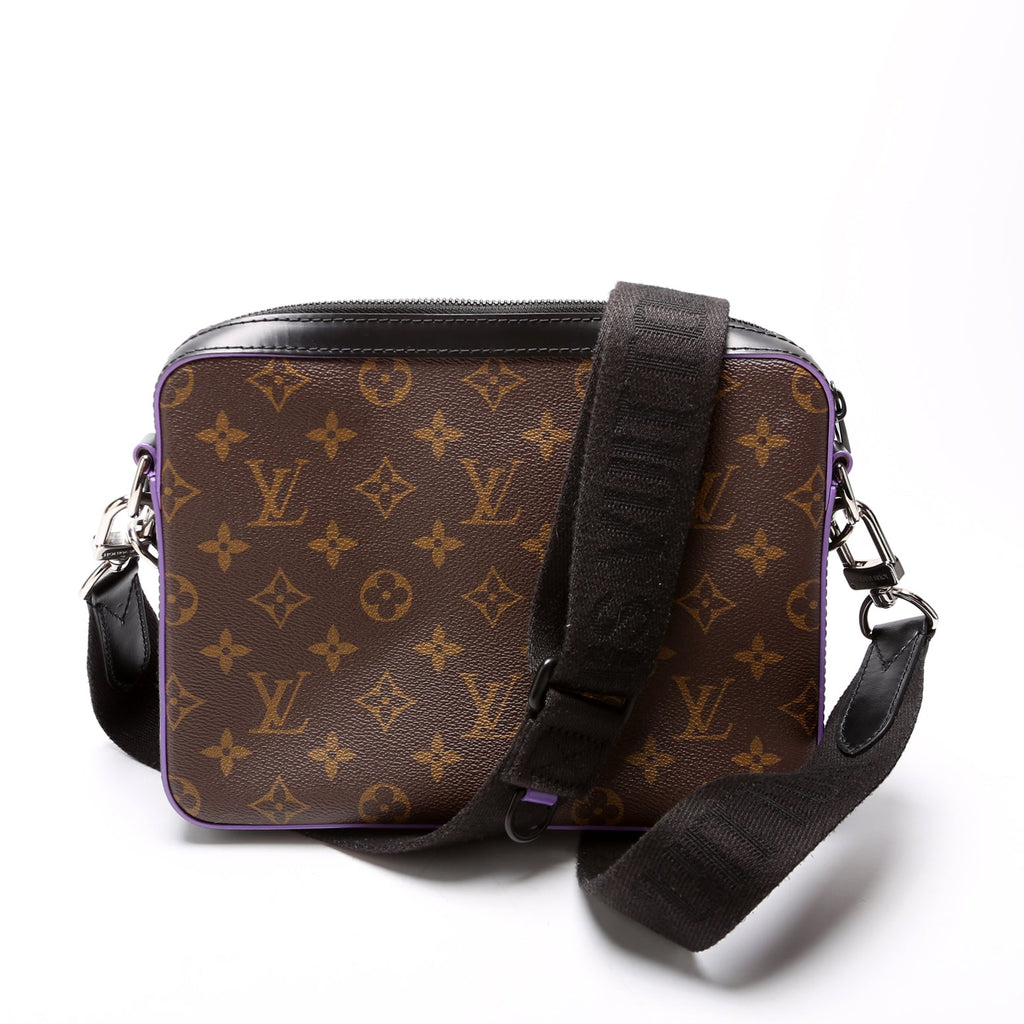 Louis Vuitton Trio Messenger Macassar Monogram Black/Purple