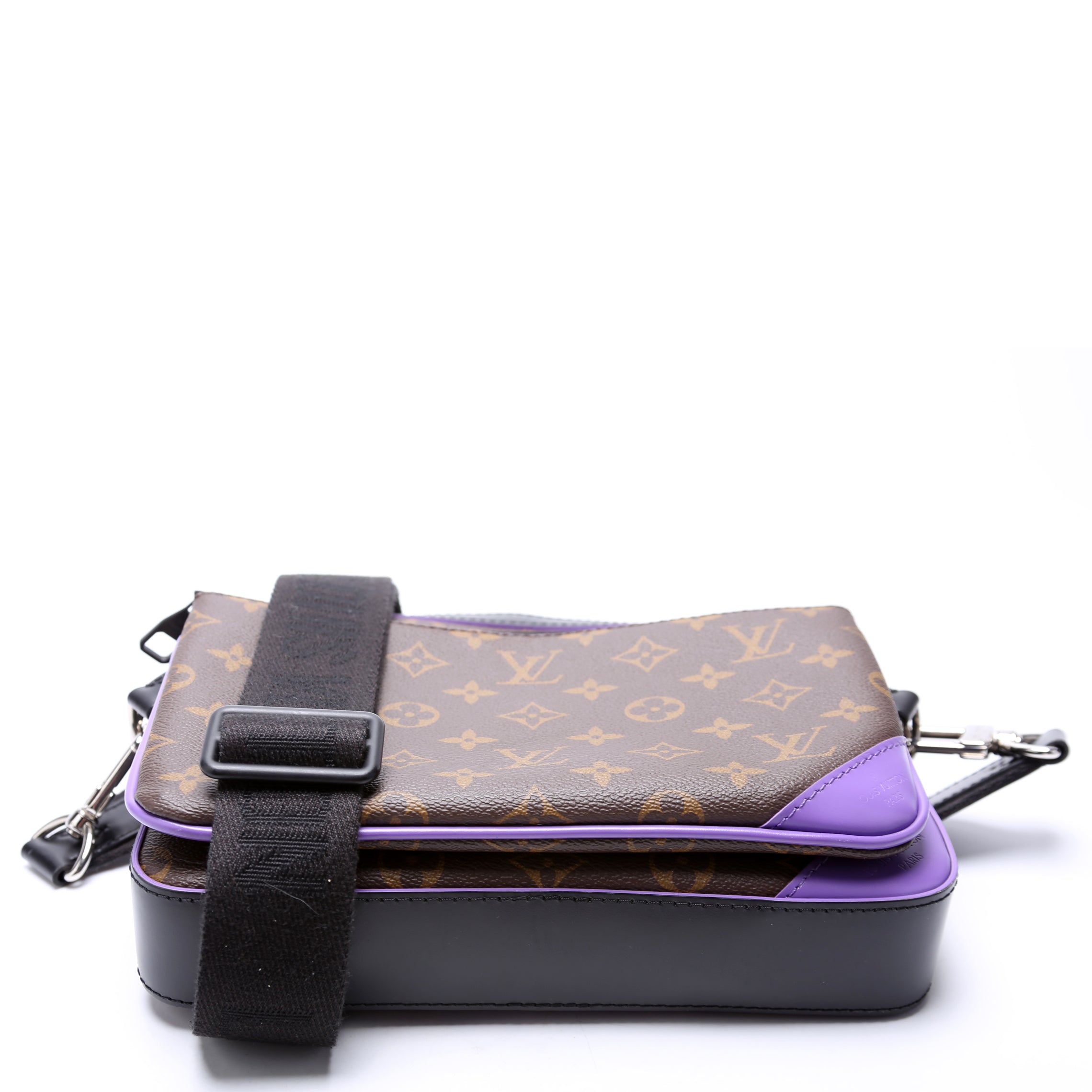 Louis Vuitton Trio Messenger Macassar Monogram Black/Purple