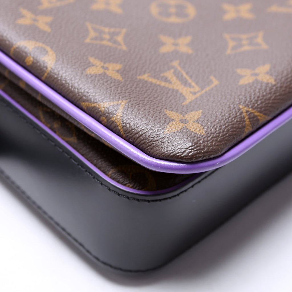 Louis Vuitton Trio Messenger Macassar Monogram Black/Purple