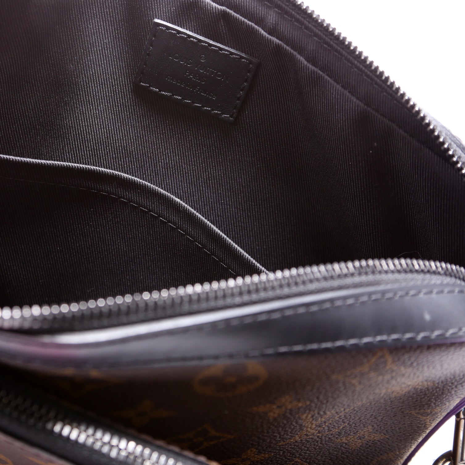 Louis Vuitton Trio Messenger Macassar Monogram Black/Purple