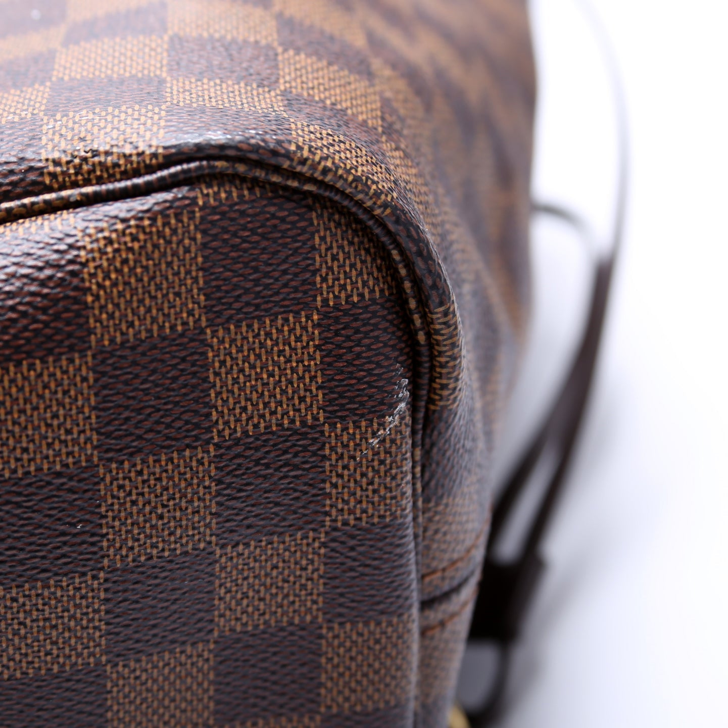 Louis Vuitton Neverfull with Wallet MM Damier Ebene