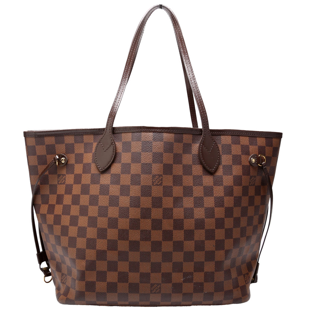 Louis Vuitton Neverfull MM Damier Ebene Red