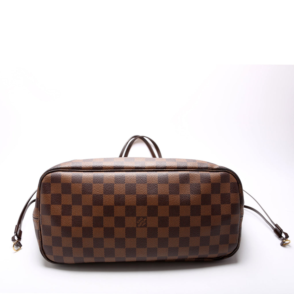 Louis Vuitton Neverfull MM Damier Ebene Red