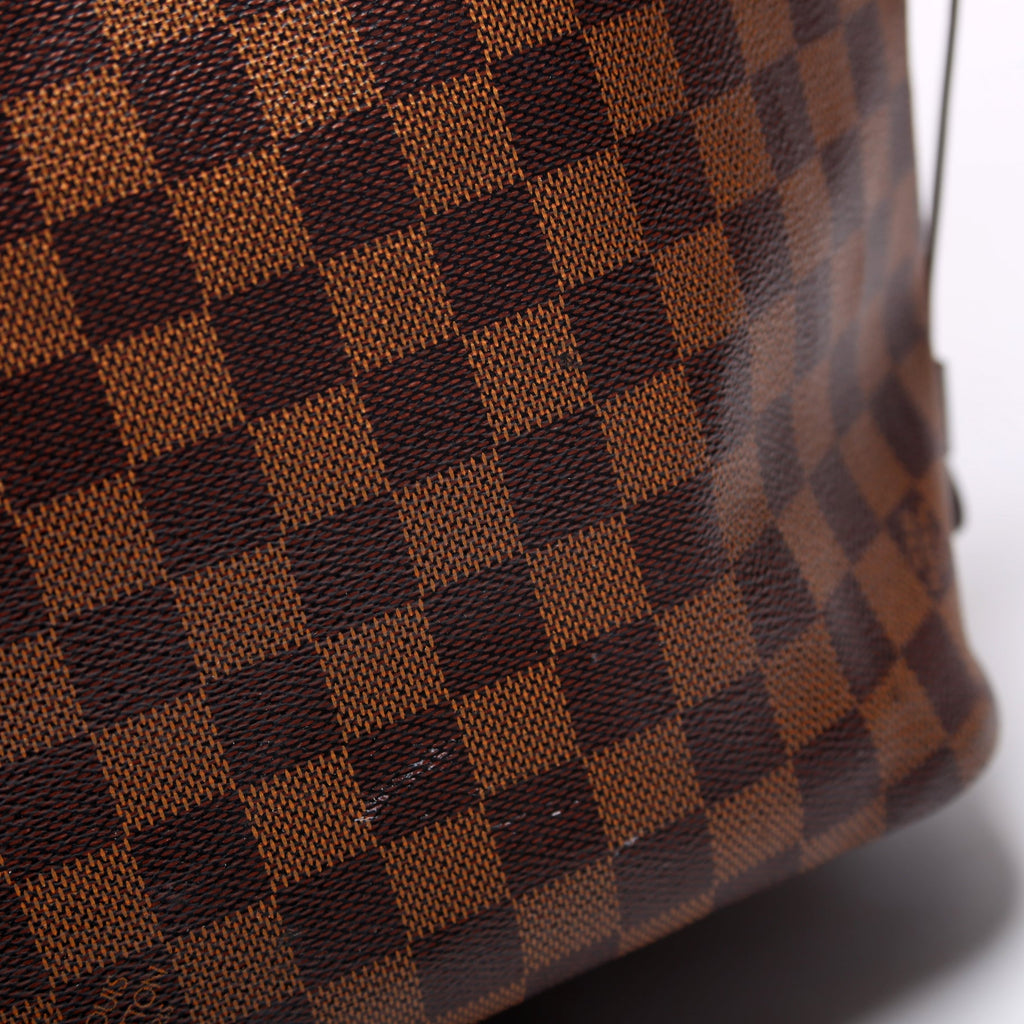 Louis Vuitton Neverfull MM Damier Ebene Red