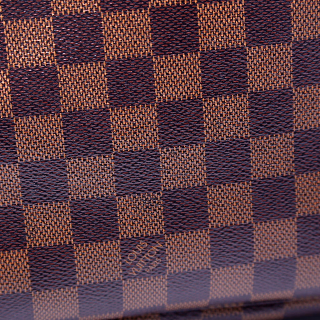 Louis Vuitton Neverfull MM Damier Ebene Red