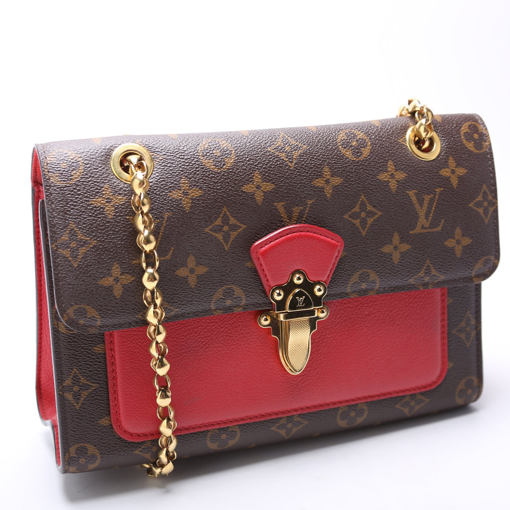 Louis Vuitton Victoire Monogram Red
