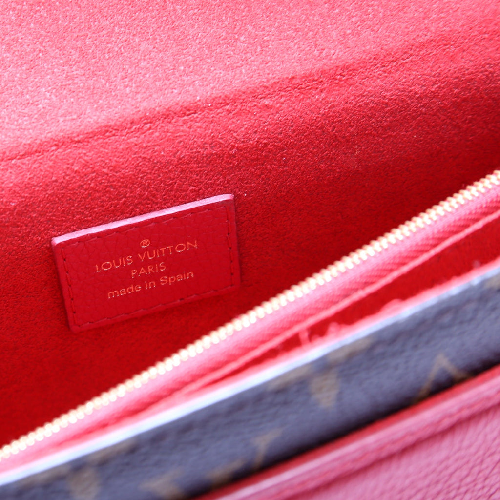 Louis Vuitton Victoire Monogram Red