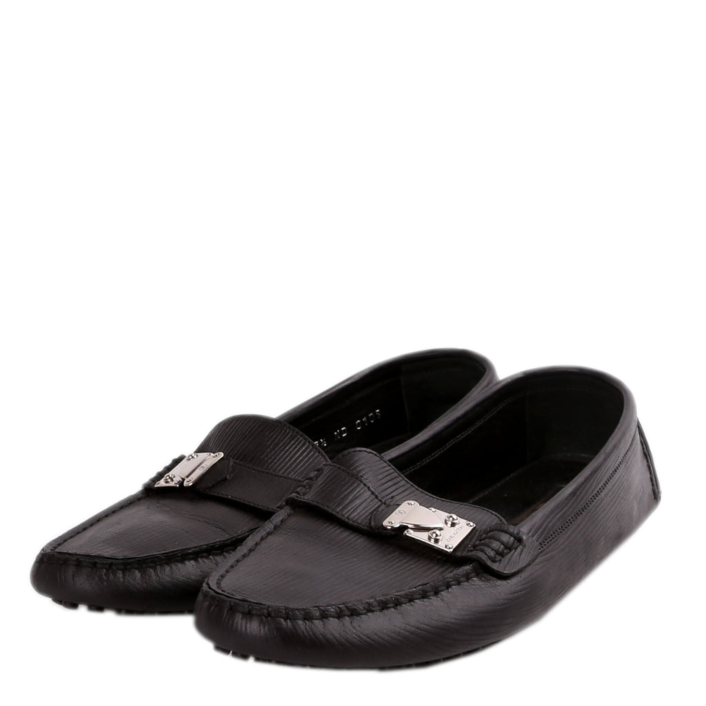Louis Vuitton Leather Driver Loafers Size 37.5