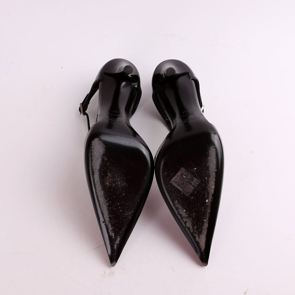 Saint Laurent Anouk 115MM Pumps Size 37