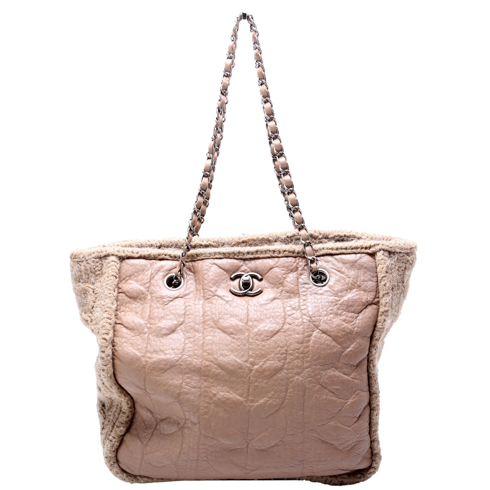 Chanel Knitted Tote Bag 18M