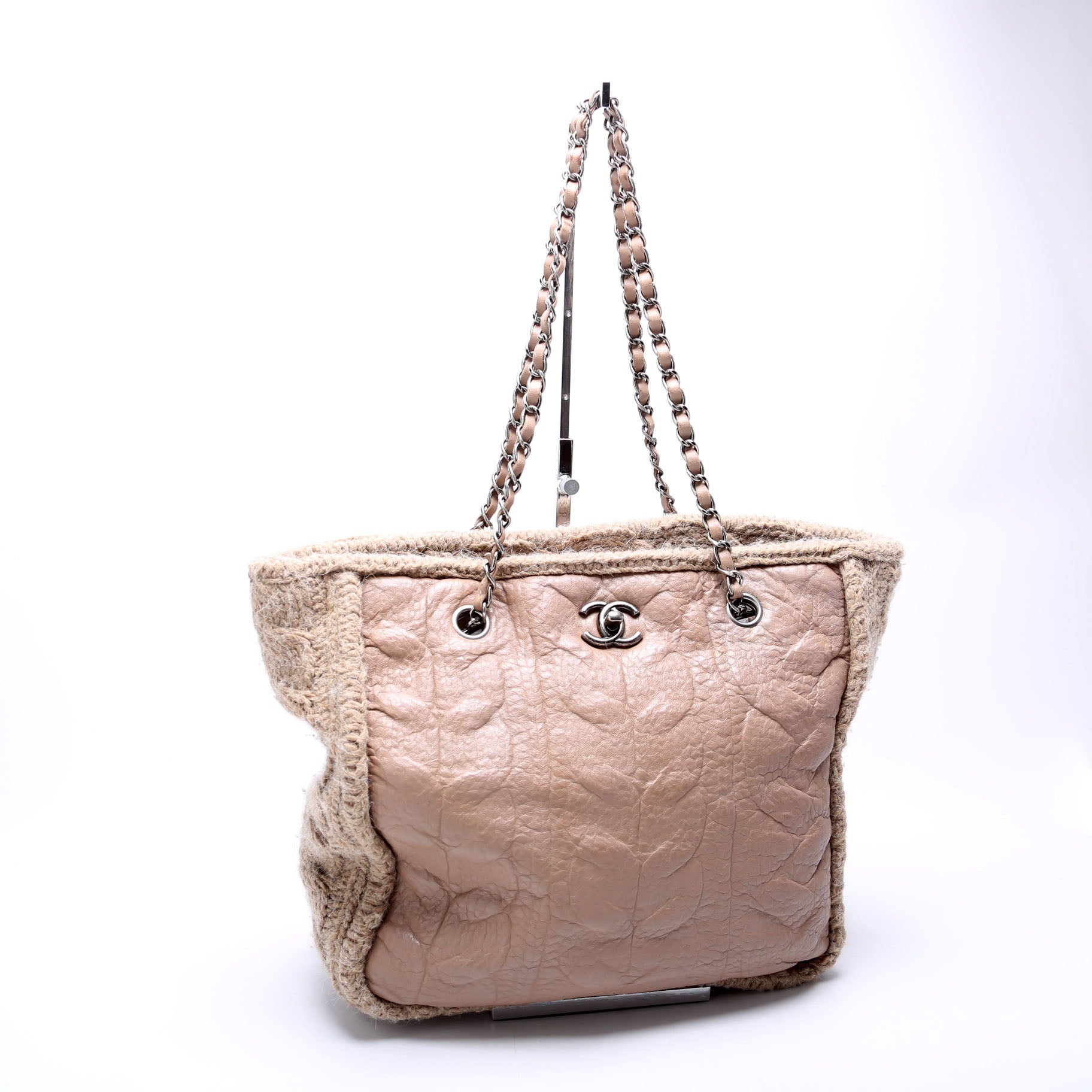 Chanel Knitted Tote Bag 18M