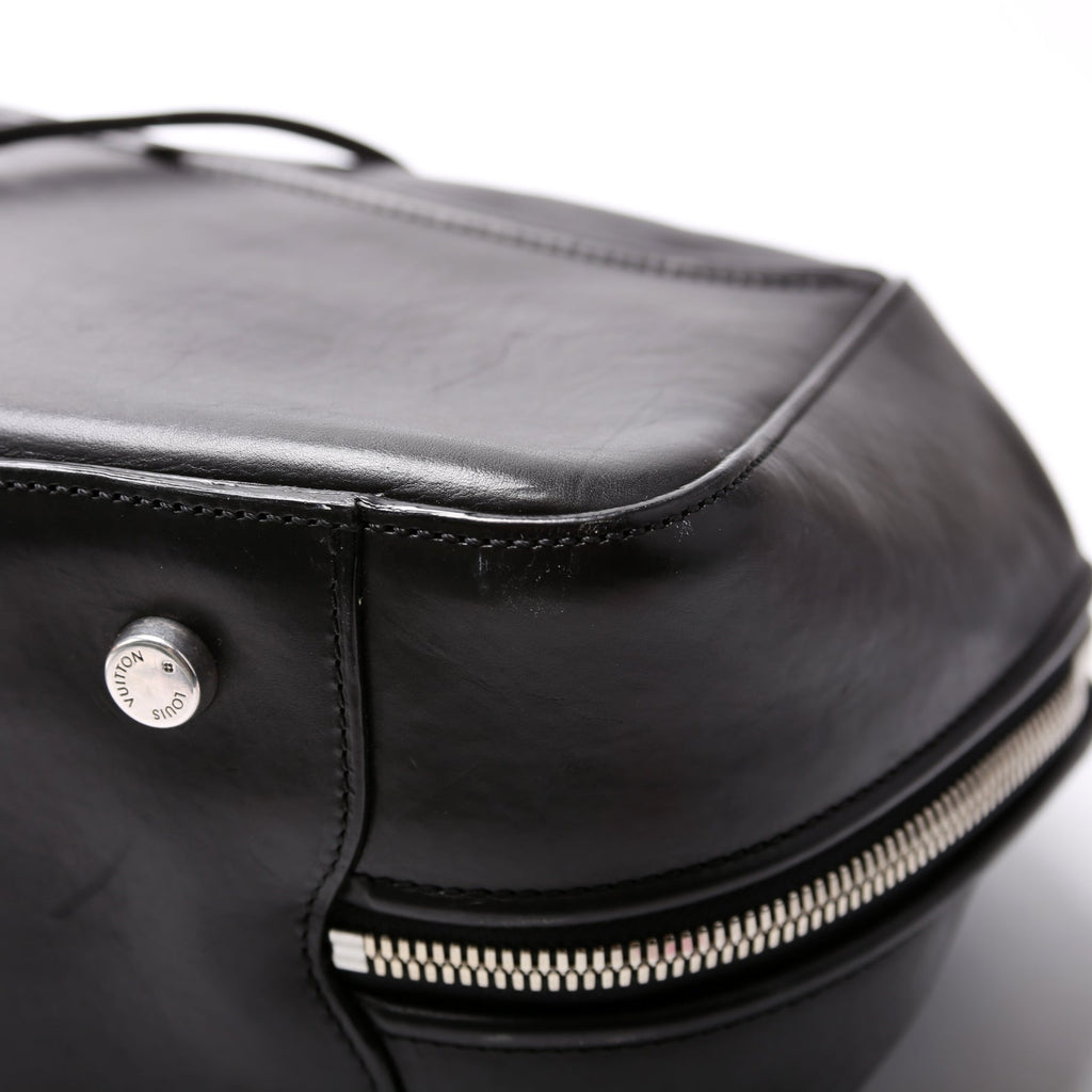 Louis Vuitton Frontier Leather Suitcase Black