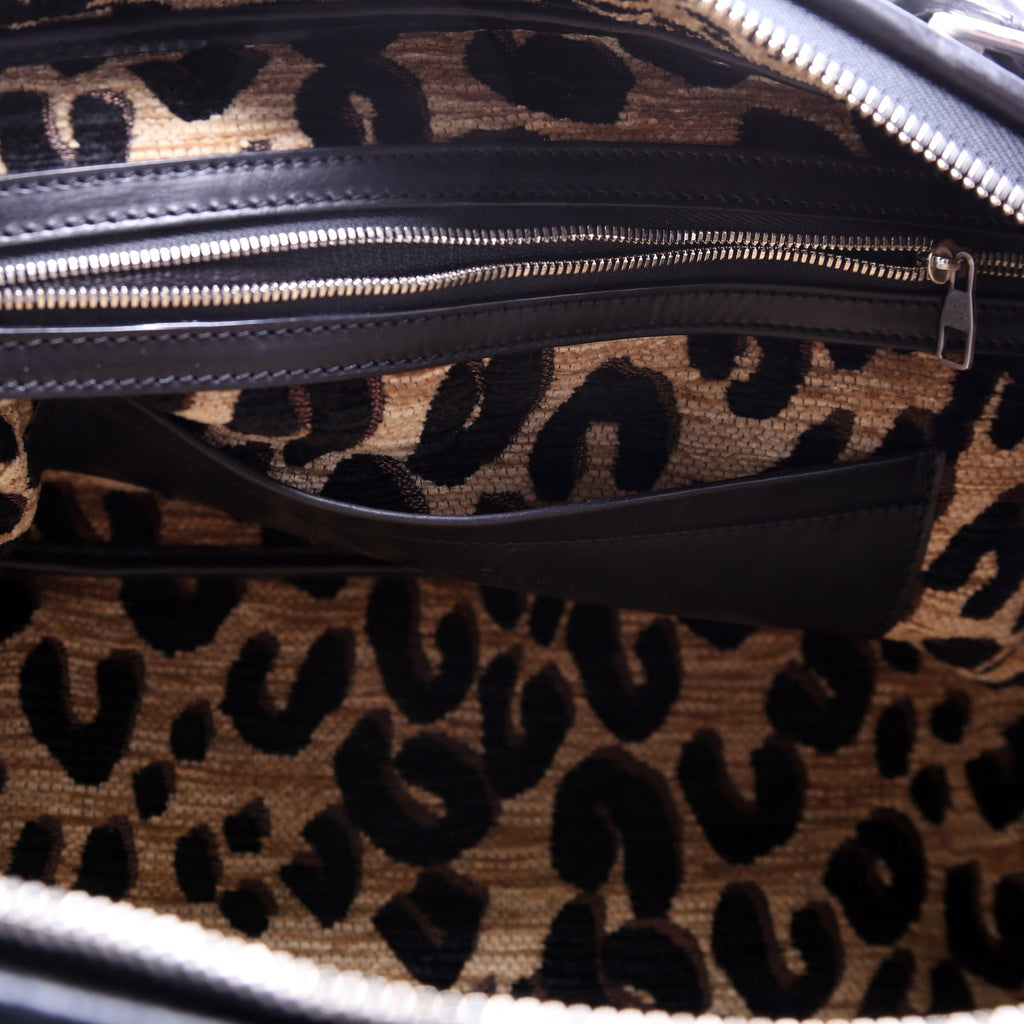 Louis Vuitton Frontier Leather Suitcase Black