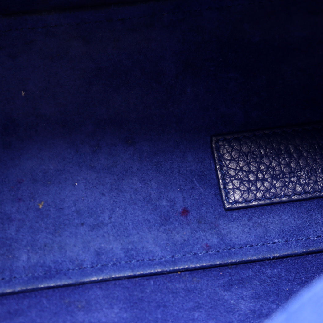 Saint Laurent Sac De Jour Baby Souple 485019 Blue