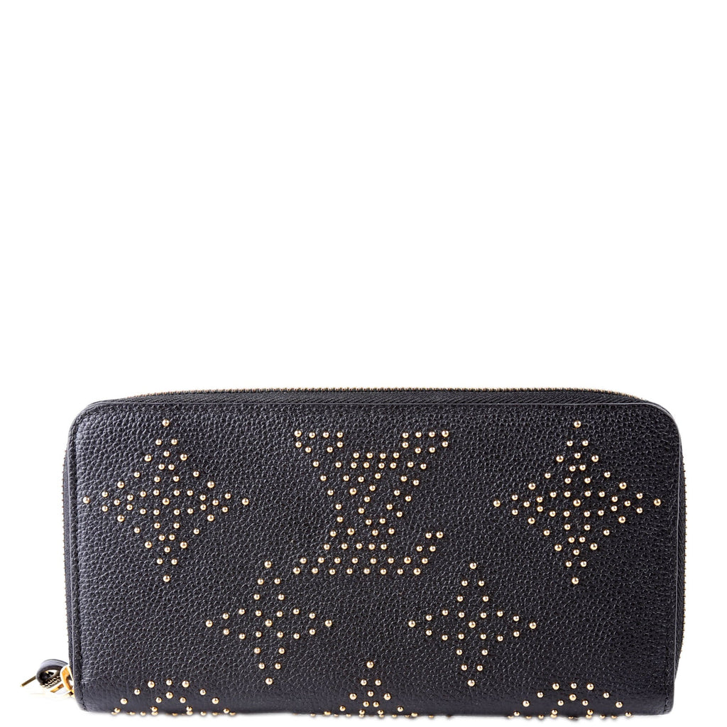 Louis Vuitton Zippy Wallet Studded Empreinte Black