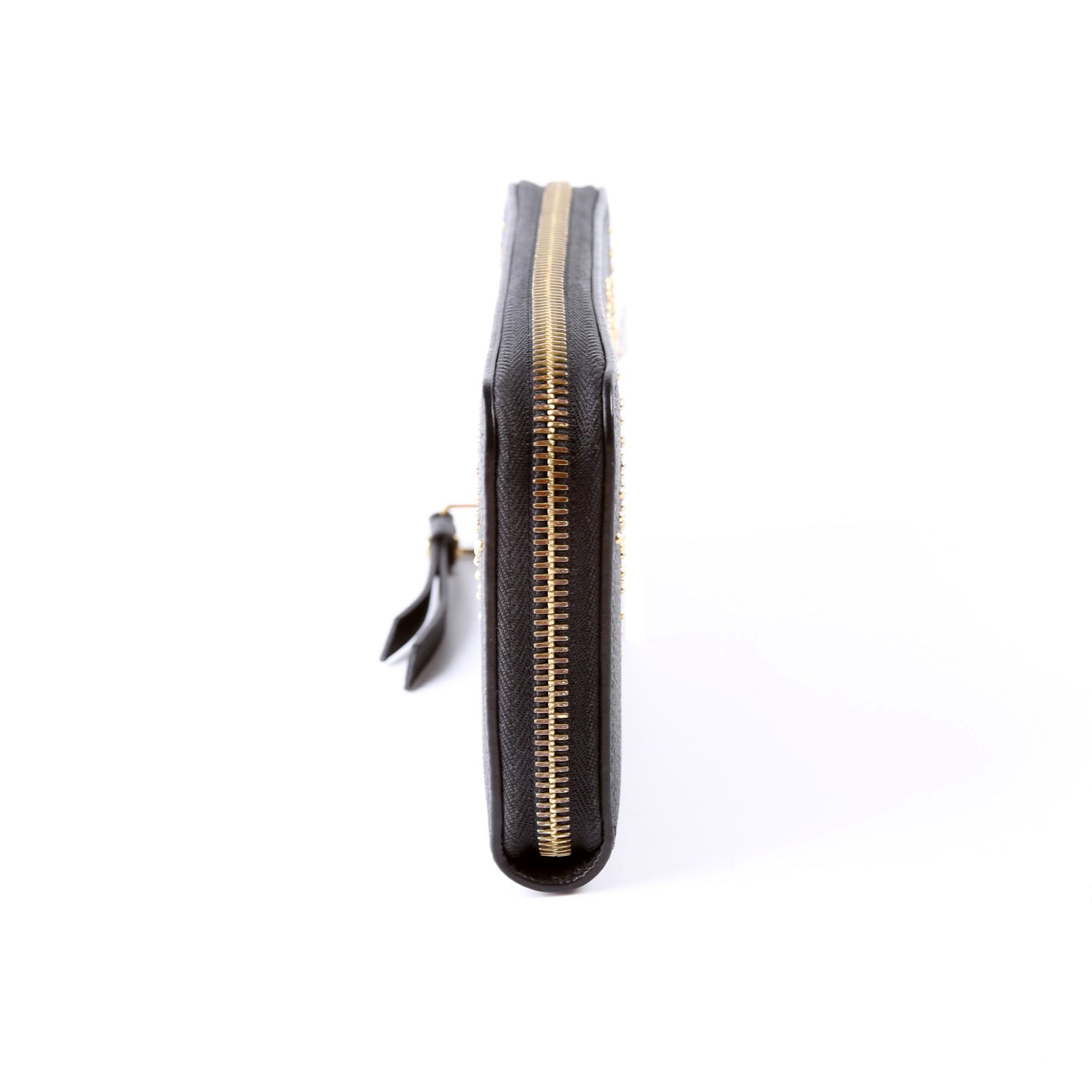 Louis Vuitton Zippy Wallet Studded Empreinte Black
