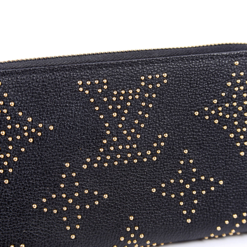 Louis Vuitton Zippy Wallet Studded Empreinte Black