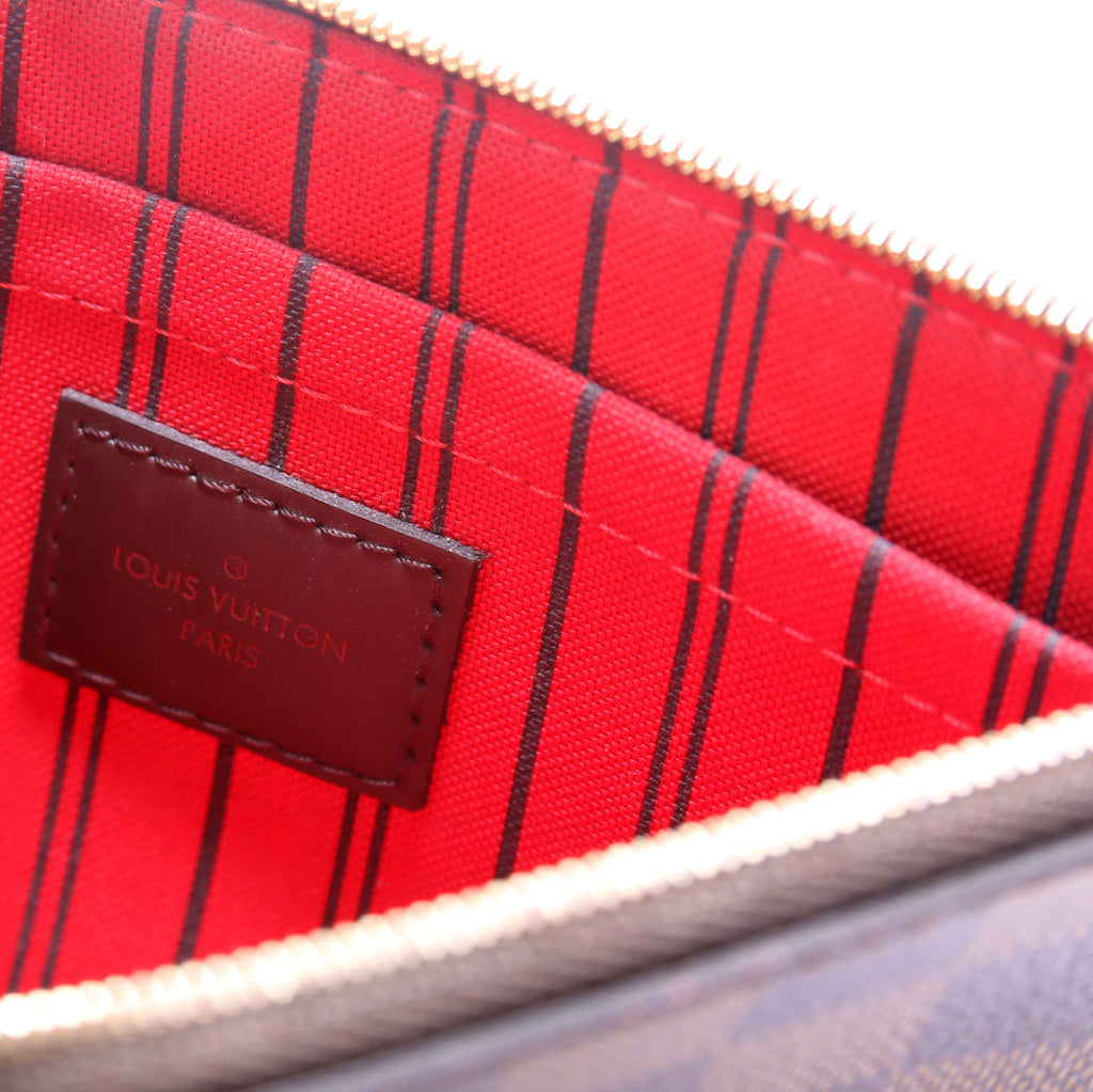 Louis Vuitton Pochette Only Neverfull Damier Ebene