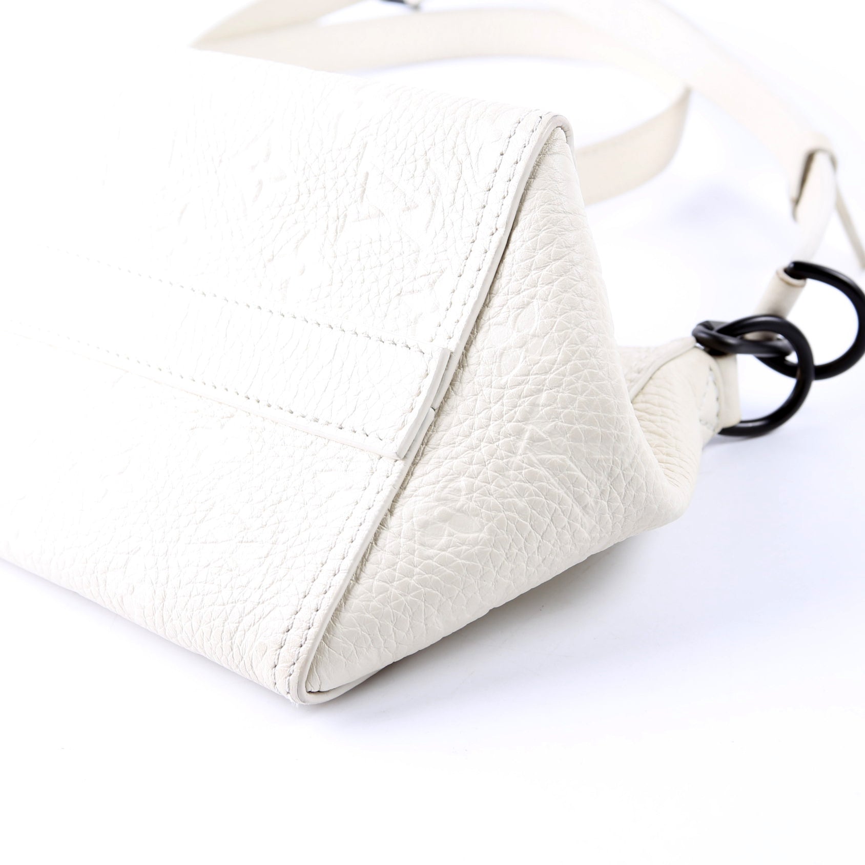 Louis Vuitton Triangle Crossbody Empreinte Cream