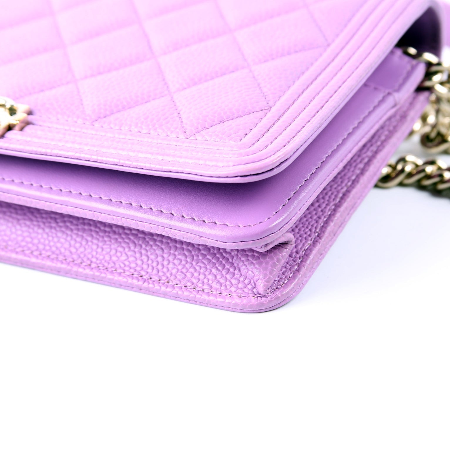 Chanel WOC Boy Caviar Purple
