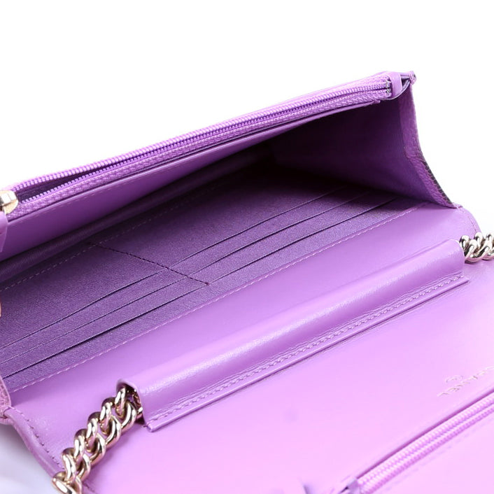 Chanel WOC Boy Caviar Purple