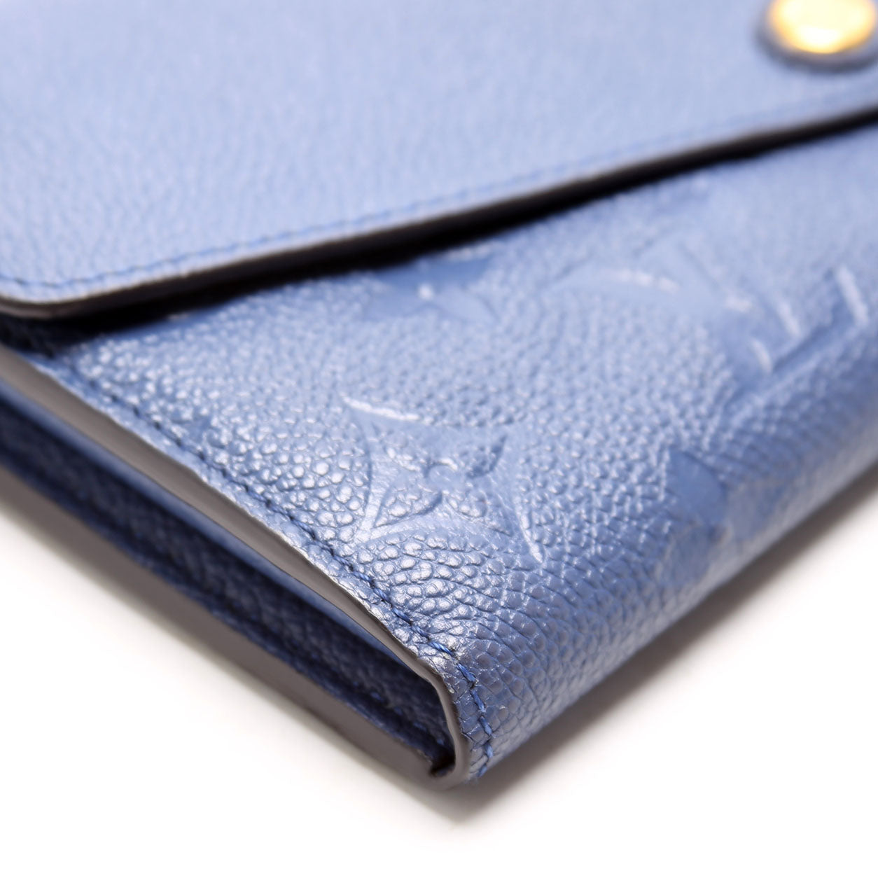 Louis Vuitton Sarah Wallet Empreinte Blue