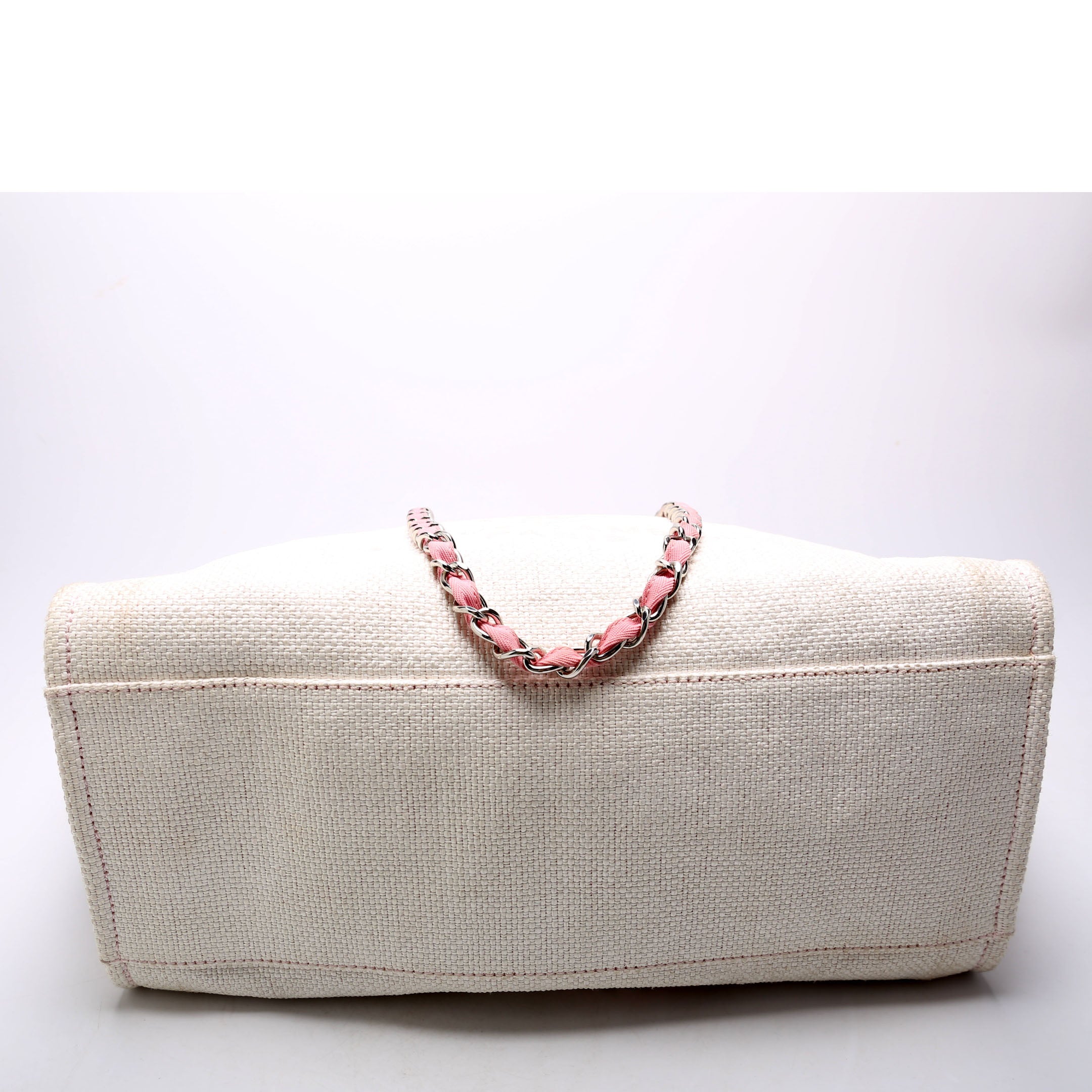 Chanel Deauville Medium Mixed Fibers 21M Pink
