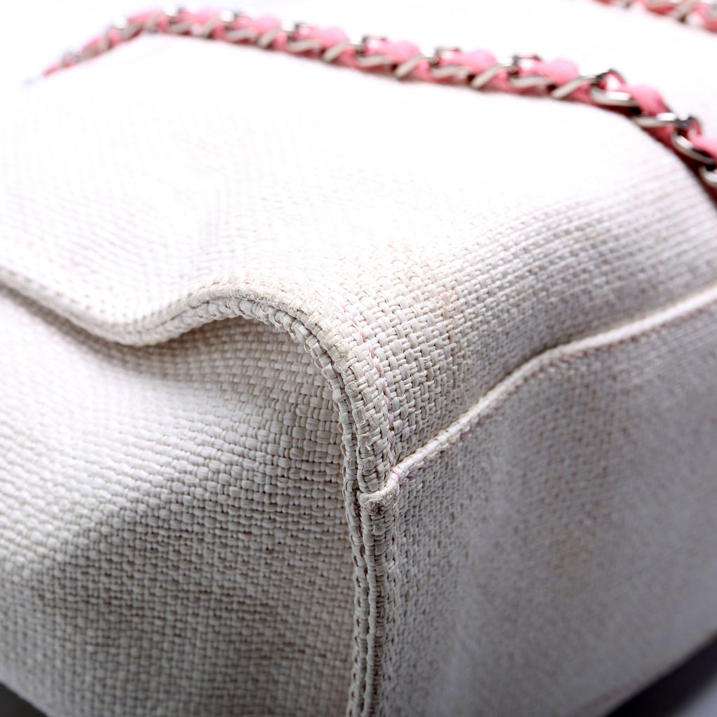 Chanel Deauville Medium Mixed Fibers 21M Pink