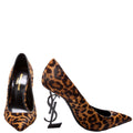 Saint Laurent Opyum Pony Hair Heels Size 36