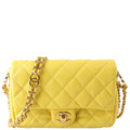 Chanel Mini CC You Flap Caviar RFID Yellow