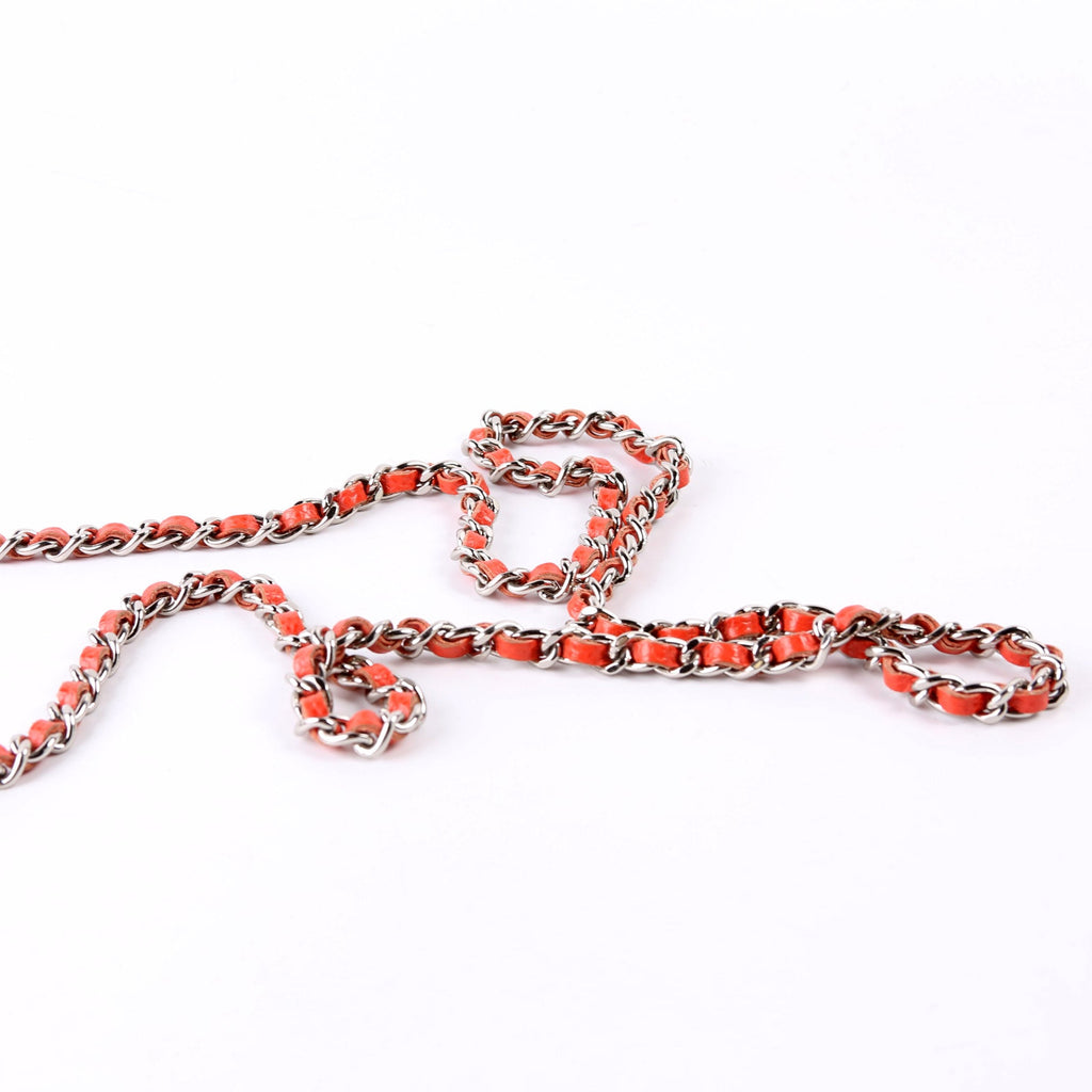 Chanel WOC Half Moon Caviar Orange