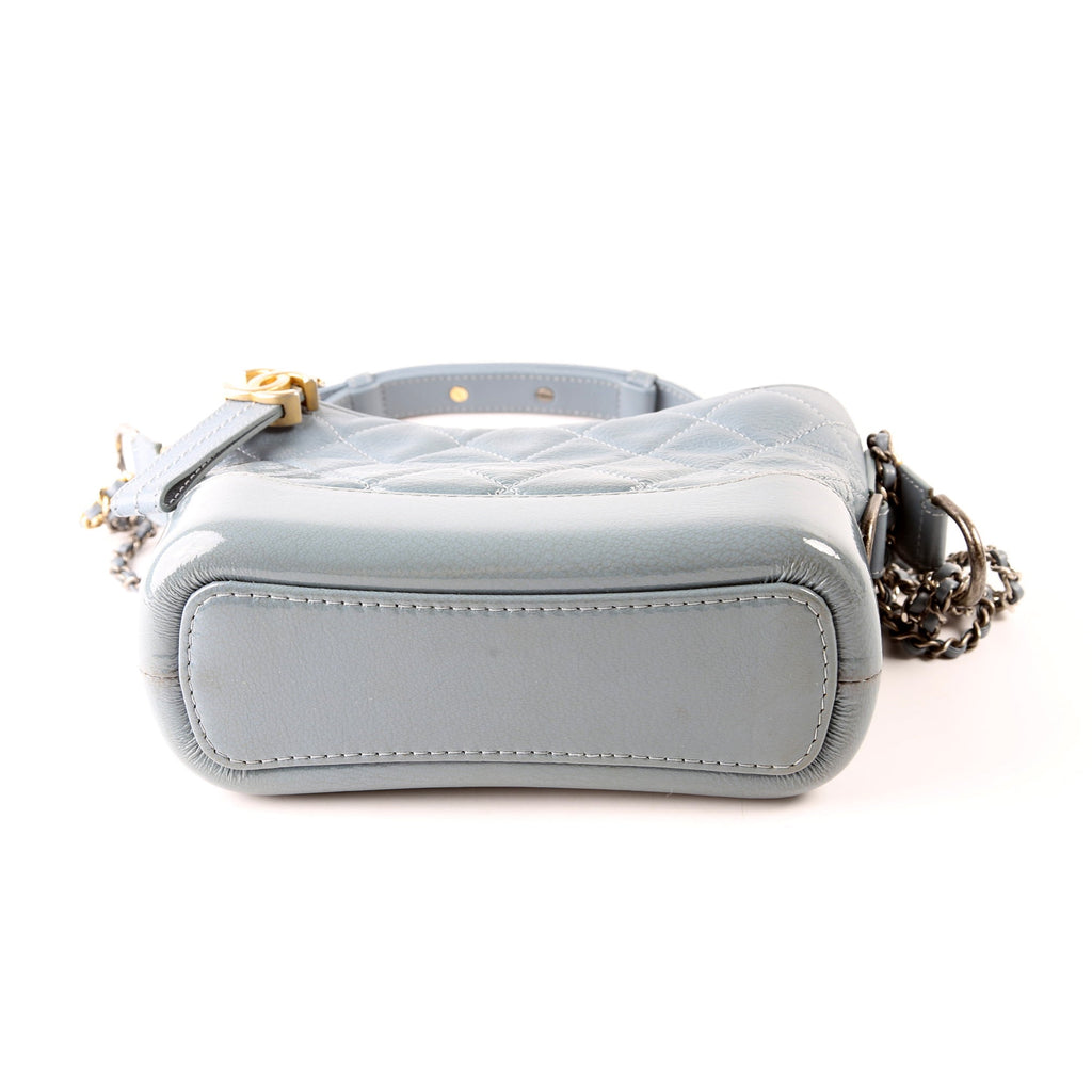 Chanel Gabrielle Hobo Small Calfskin 25M Blue