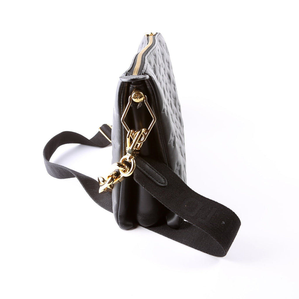 Louis Vuitton Coussin MM Lambskin Black