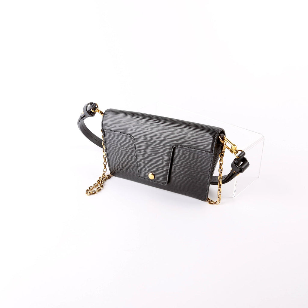 Louis Vuitton Padlock on Strap Epi Black