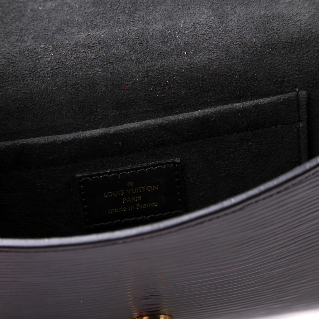 Louis Vuitton Padlock on Strap Epi Black