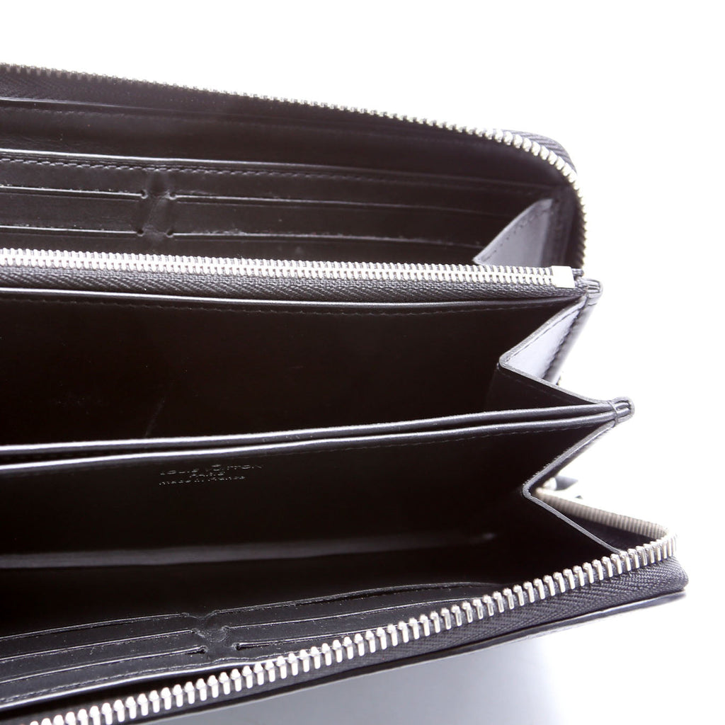 Louis Vuitton Zippy Wallet Mahina Black