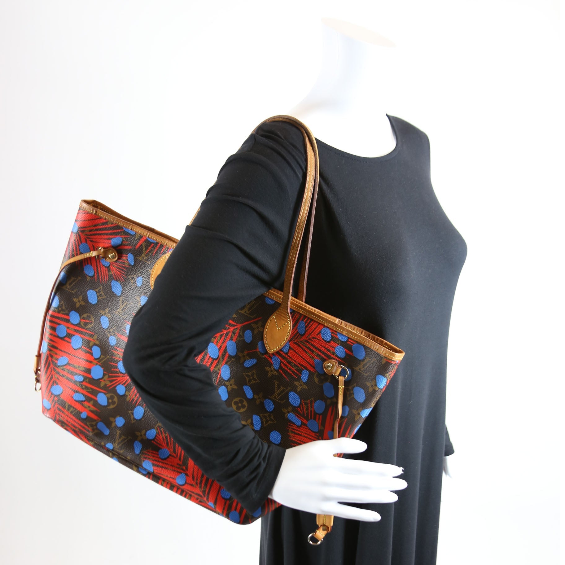 Louis Vuitton Neverfull MM Jungle Dots