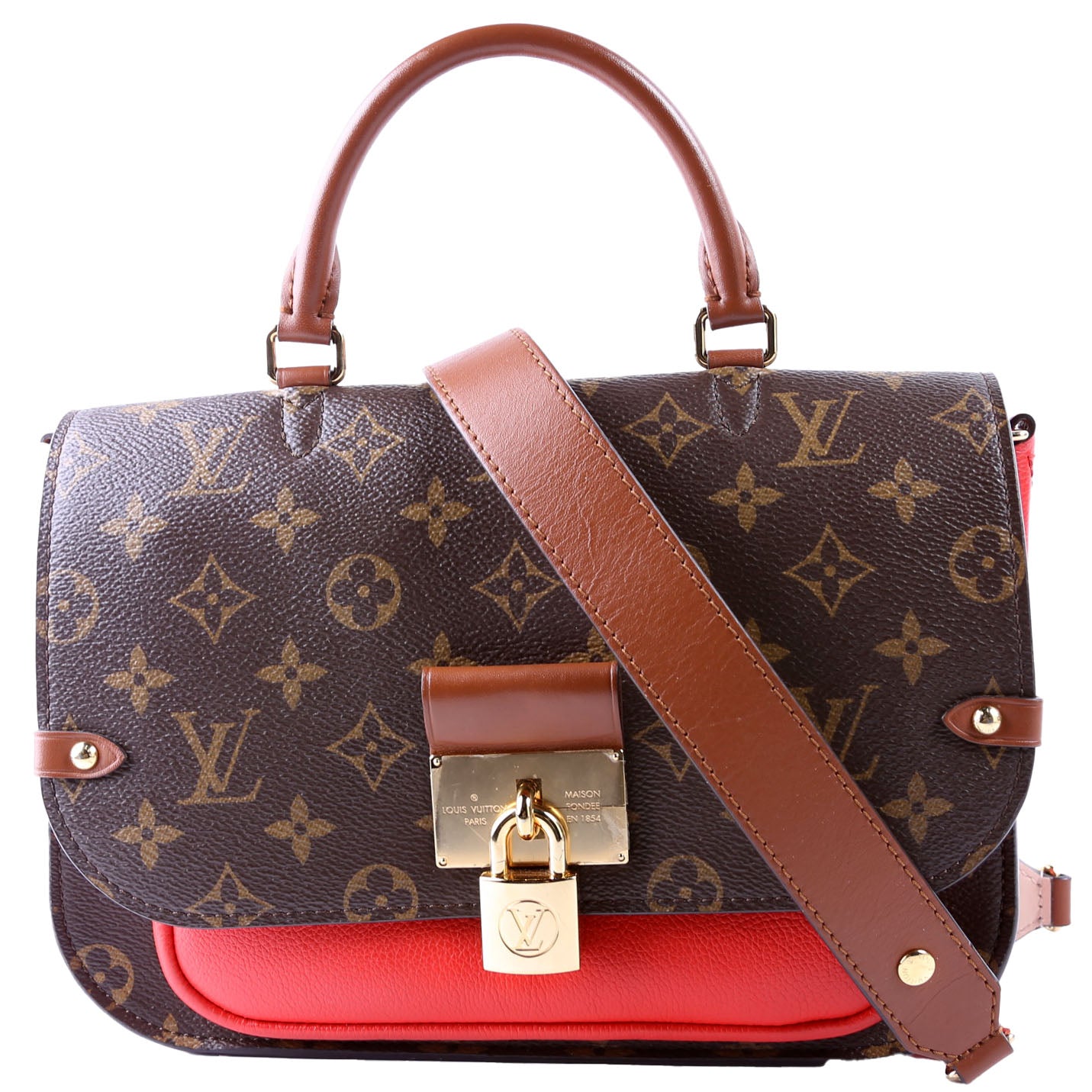 Louis Vuitton Vaugirard Monogram Red