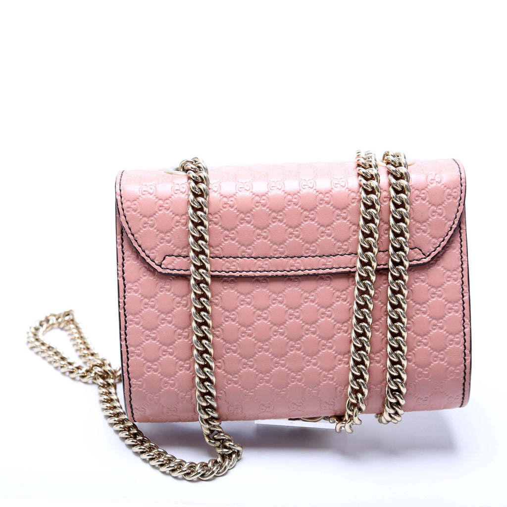 Gucci 449636 Micro Guccissima Mini Emily Shoulder Pink