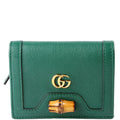 Gucci 658244 Diana Card Case Wallet Green