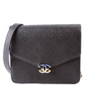 Chanel WOC Square Cuba Grained Calfskin Black