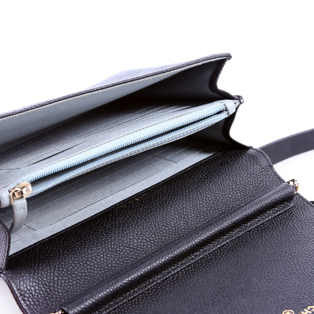Chanel WOC Square Cuba Grained Calfskin Black