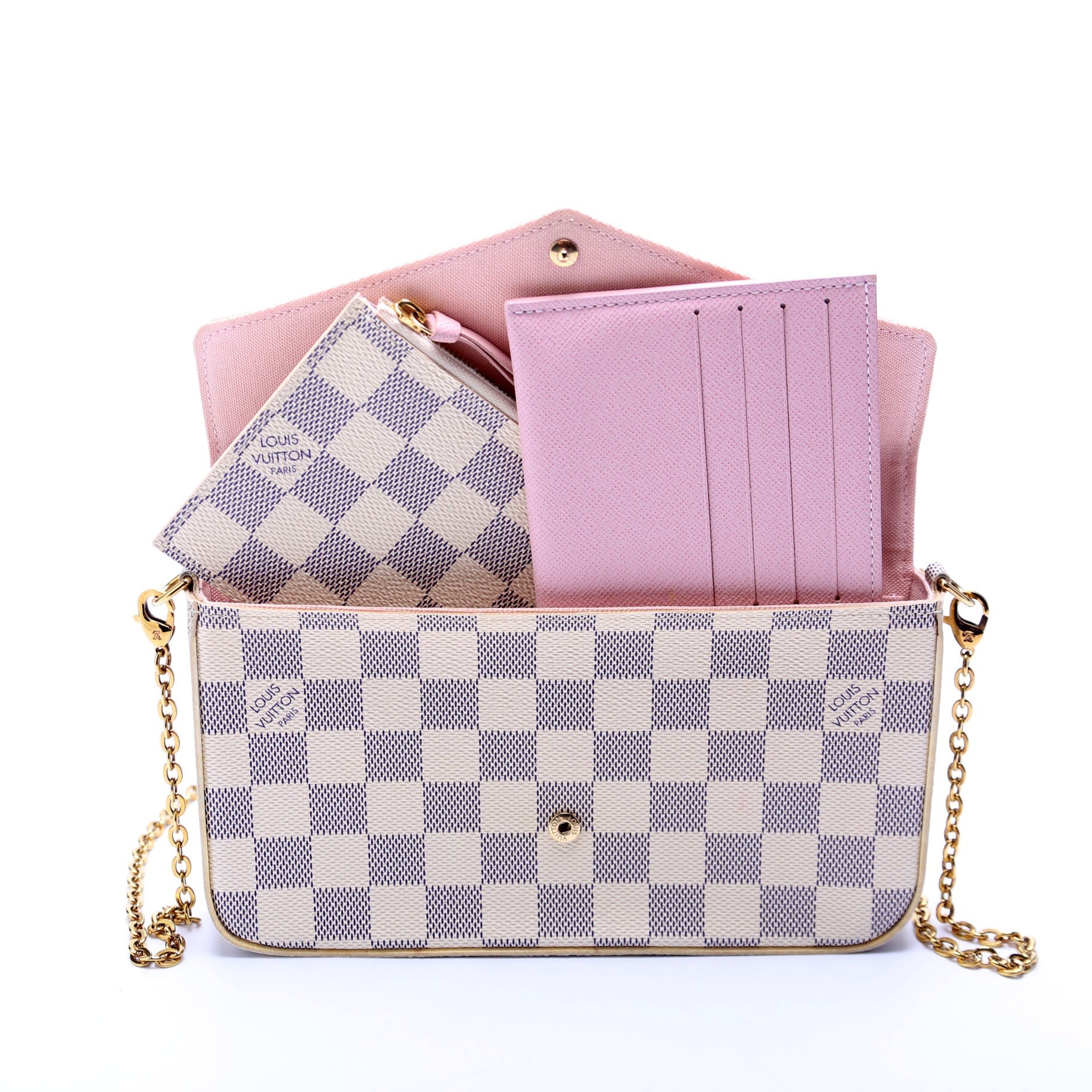 Louis Vuitton Pochette Felicie Damier Azur