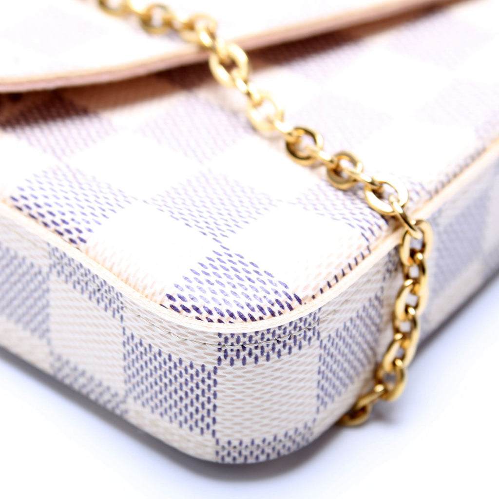 Louis Vuitton Pochette Felicie Damier Azur