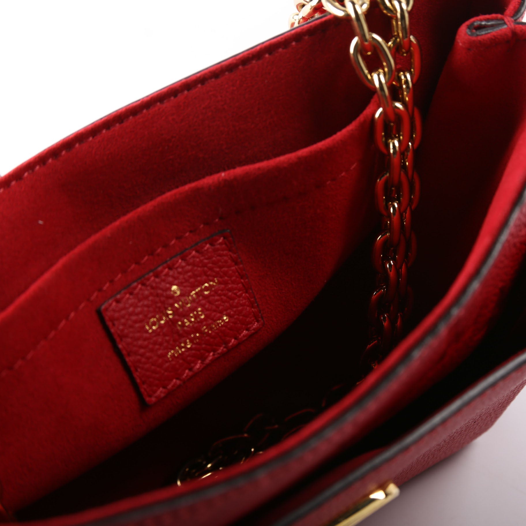Louis Vuitton Vavin PM NM Empreinte Red