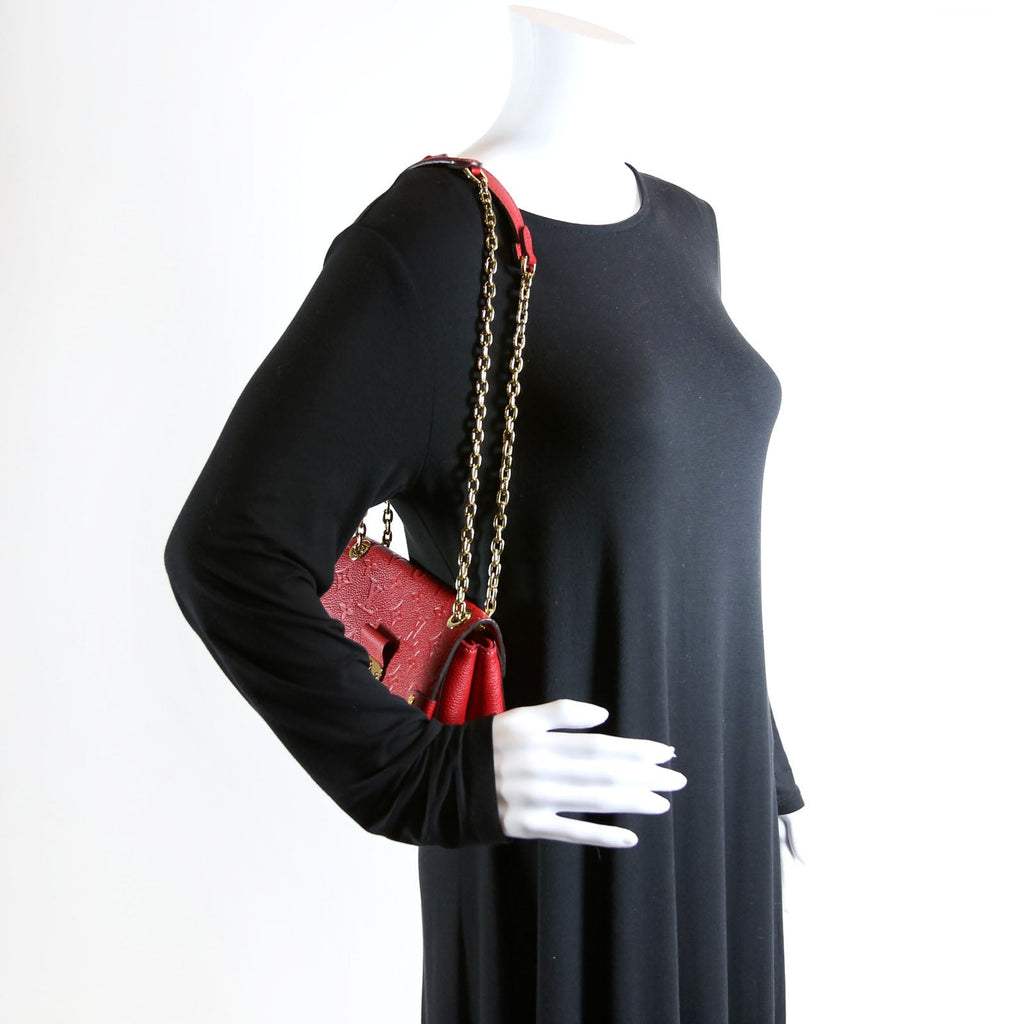 Louis Vuitton Vavin PM NM Empreinte Red