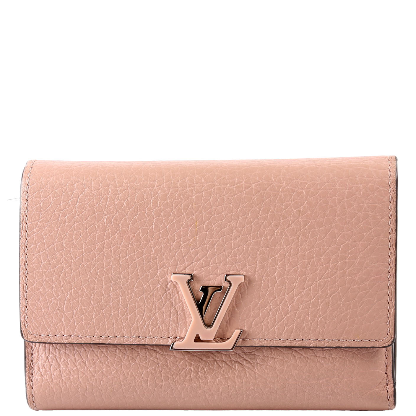 Louis Vuitton Capucines Wallet Compact Nude